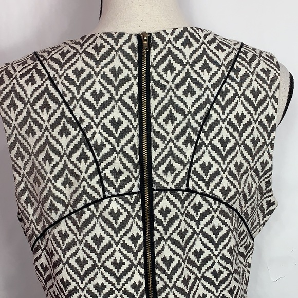 Anthropologie Under Skies sleeveless dress gathered at waist fully lined - Picture 6 of 8